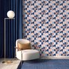 Manhattan Comfort Narbonne, Vinyl Geo Dome Wallpaper, 205 In X 33 Ft = 56 Sq Ft Narbonne